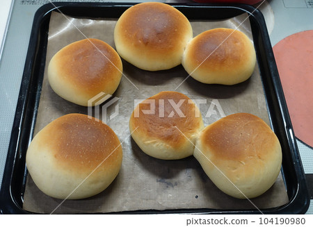baked homemade bread 104190980