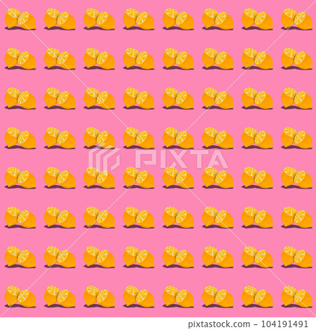 Seamless pattern with lemon , background , hand drawing, 104191491
