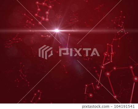 Molecular structure digital network cyber background BG 104191541