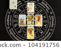 Tarot card Greek cross Tarot card Greek cross 104191756