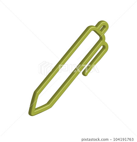 Illustration Vector graphic of pen icon template 104191763