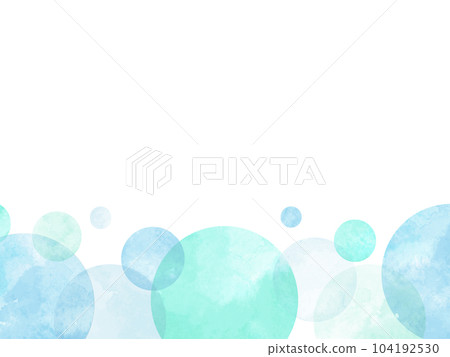 圓點水彩框架 圓點水彩框架 104192530