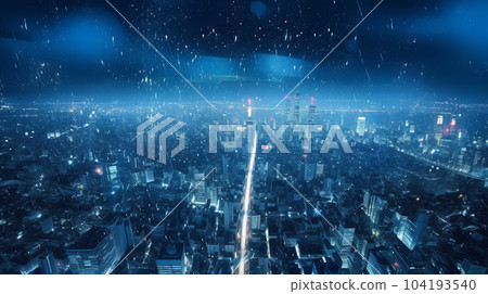 near future building graphic art technology near future building graphic art technology 104193540