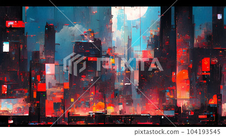 不久的將來建築圖形藝術技術 不久的將來建築圖形藝術技術 104193545