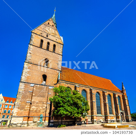 The Market Church in Hanover - Lower Saxony, Germany The Market Church in Hanover - Lower Saxony, Germany 104193730