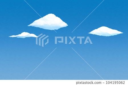 Sora [Amairo] 紙張紋理水平無縫（水平連接圖像） 104195062