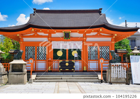 摺紙稻荷神社正殿（京都市山科區） 104195226