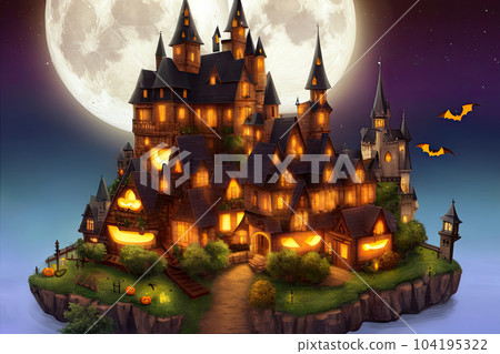 《AI影像》萬聖節影像 104195322