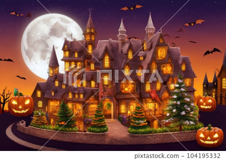 《AI image》Halloween image 《AI image》Halloween image 104195332