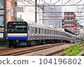 JR East Yokosuka Line Niitsu new distribution EF64-1032 + E235 series 1000 series F-27 formation 104196802