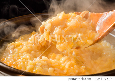 Egg porridge 104197382
