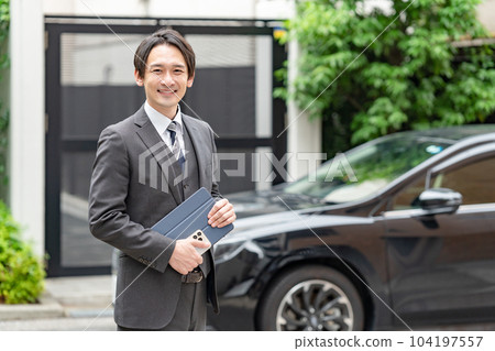 Automobile car dealer 104197557