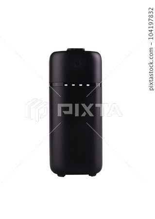 powerbank black isolated on a white background 104197832