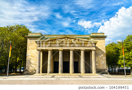 Neue Wache, a historic building on Unter den Linden in Berlin, Germany 104199451