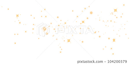 Golden glitter wave abstract illustration. Gold stars dust trail sparkling particles isolated on transparent background. Magic concept. PNG. Golden glitter wave abstract illustration. Gold stars dust trail sparkling particles isolated on transparent background. Magic concept. PNG. 104200379