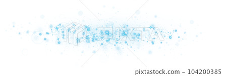 Blue glitter wave abstract illustration. Blue stars dust trail sparkling particles isolated on transparent background. Magic concept. PNG. Blue glitter wave abstract illustration. Blue stars dust trail sparkling particles isolated on transparent background. Magic concept. PNG. 104200385