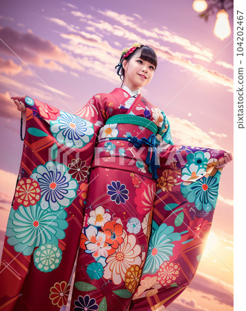 Dusk and furisode AI Dusk and furisode AI 104202467