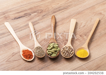 Spice Spices Curry Spice 民族料理形像素材 104202538