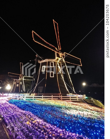 荷蘭風車點亮 104203678
