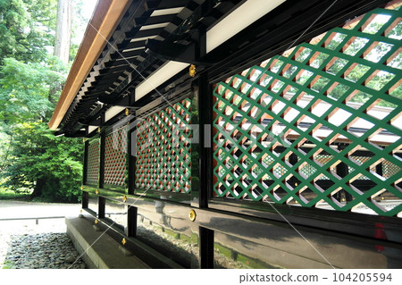香取神社本殿的透明牆【千葉縣香取市】 104205594