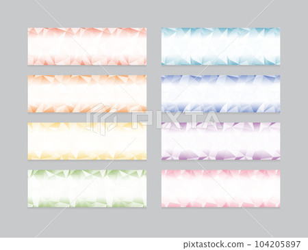 Triangle textured banners, headlines, titles, frames/vectors Triangle textured banners, headlines, titles, frames/vectors 104205897