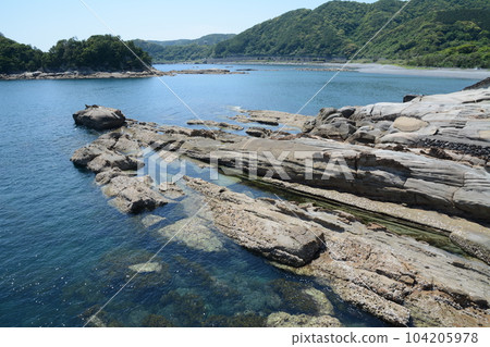 Strange rocks of Tatsumo Coast Strange rocks of Tatsumo Coast 104205978