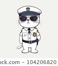 panda police officer 104206820