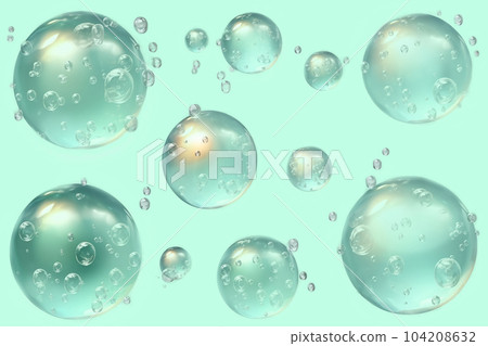 Bubbles of Transparency: Captivating Picture of Water in Tranqui Bubbles of Transparency: Captivating Picture of Water in Tranqui 104208632