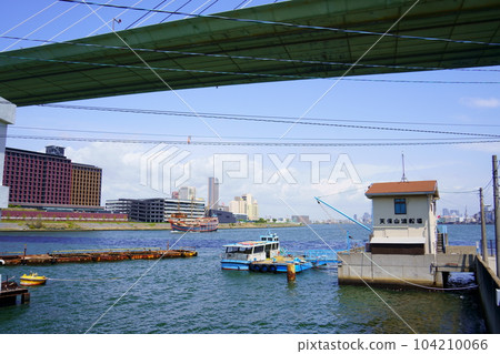 Tempozan Ferry Terminal and Tempozan Bridge (Osaka City) 104210066