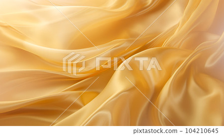 Golden fabric background "AI generated image" 104210645