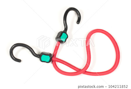 Elastic rope for attaching items to the bike rack 104211852