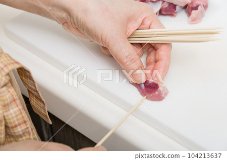 [家庭主婦串燒雞胗] 104213637