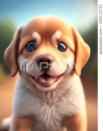 puppy asking innocently 104213731