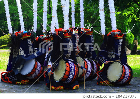 Iwate Prefecture Folk Performing Arts Performance Deer Dance Iwate Prefecture Folk Performing Arts Performance Deer Dance 104217375