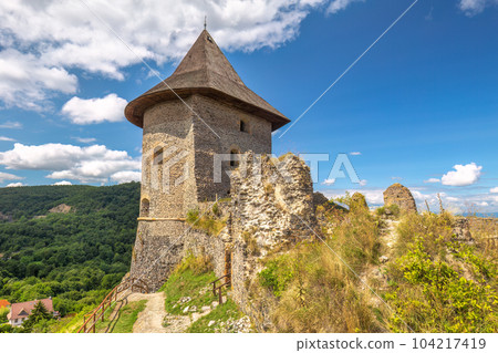 Somoska medieval castle in Slovakia. Somoska medieval castle in Slovakia. 104217419
