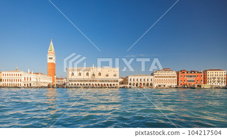 The Venice with St. Mark's Campanile 104217504