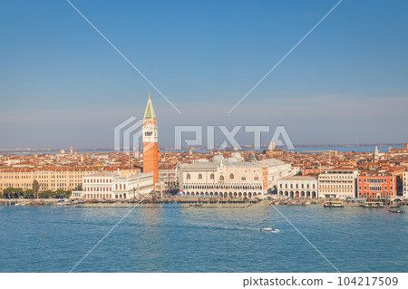 The Venice with St. Mark's Campanile 104217509
