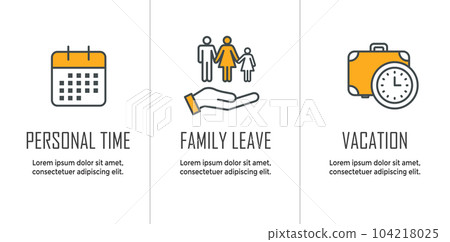 Paid Family Leave Benefits - PFL Benefits include sick time, paid time off, vacation benefits, death in the family, maternity, paternity leave, and other PTO 104218025