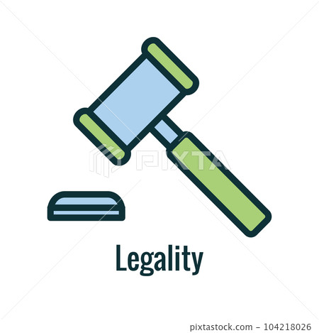 Company Analysis Factor Icon Depicting Pestel Method 104218026