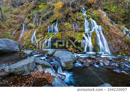 深秋的“山梨縣”東龍瀑布 北斗市 104220007
