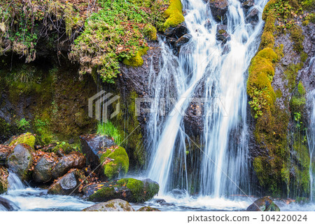 深秋的“山梨縣”東龍瀑布 北斗市 104220024
