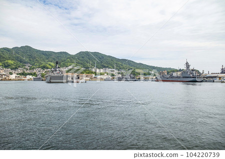 A view of Alley Karasukojima from a boat navigating Kure Port A view of Alley Karasukojima from a boat navigating Kure Port 104220739