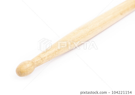Drum stick isolated on white background Drum stick isolated on white background 104221154