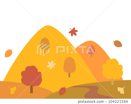 Illustration inspired by autumn mountains Illustration inspired by autumn mountains 104221584