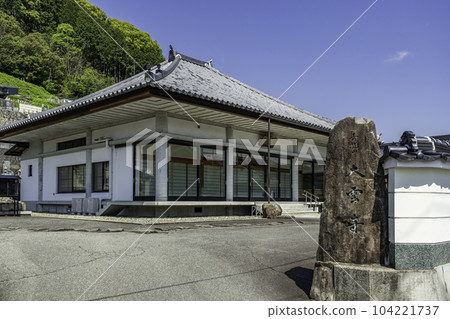 兵庫縣紫蘇市山崎城下町大雲寺本堂 104221737