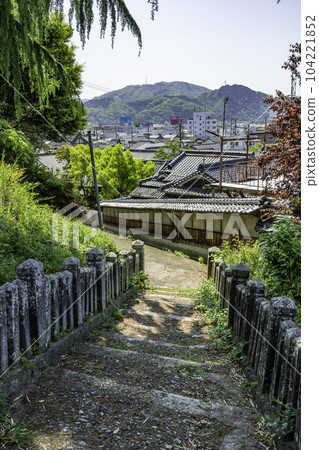 兵庫縣紫蘇市古神坂、竹垣小路、山崎城下町 104221852