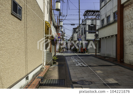 兵庫縣紫蘇市中央大道商店街山崎城下町 兵庫縣紫蘇市中央大道商店街山崎城下町 104221876