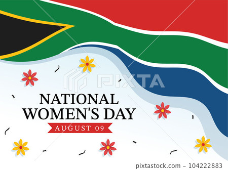 Happy Women Africa Day Celebration Vector Illustration with Ethnic Black Woman and African Flag in Flat Cartoon Hand Drawn Landing Page Templates Happy Women Africa Day Celebration Vector Illustration with Ethnic Black Woman and African Flag in Flat Cartoon Hand Drawn Landing Page Templates 104222883