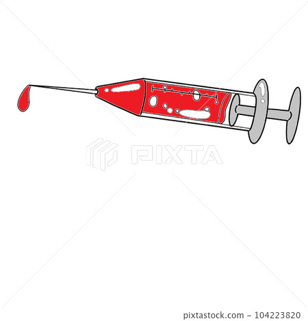 syringe syringe 104223820
