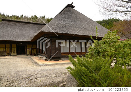 Original scenery of Japan Tono Furusato Village 104223863